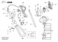 Qualcast F 016 600 442 TRIMLITE 23XSE Lawn Edge Trimmer TRIMLITE23XSE Spare Parts